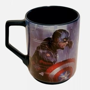 Disney Store Marvel Captain America Civil War Iron Man Coffee Mug Cup Avengers